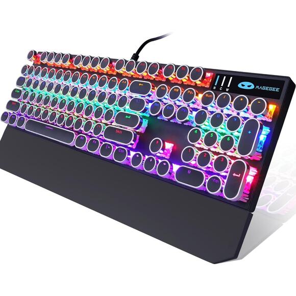 Camiysn Typewriter Style Mechanical Gaming Keyboard